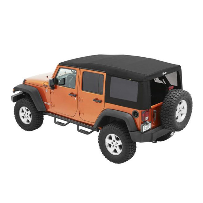 Supertop Ultra Black Twi ll 07-18 Jeep JK 4 Door