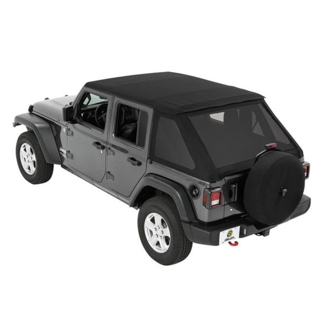 Trektop Soft Top Black Diamond 18-   Jeep JL