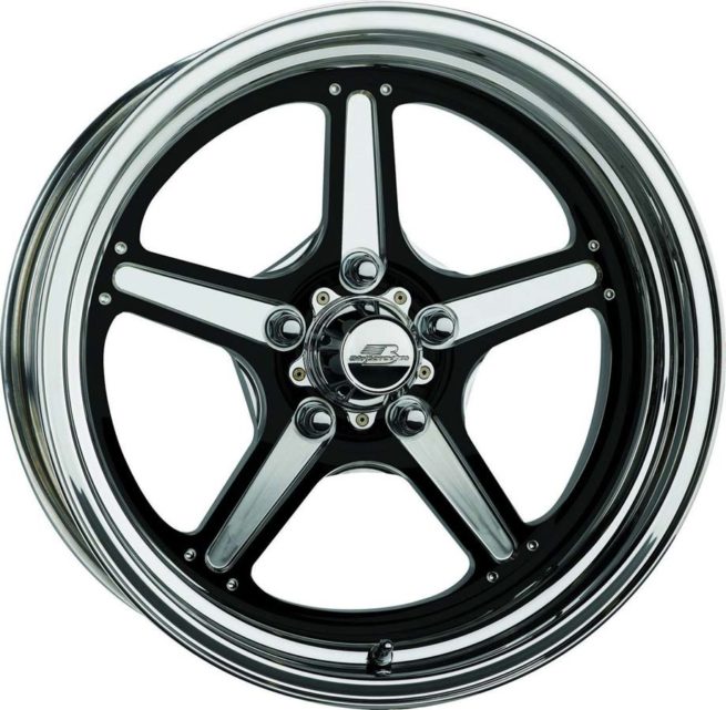 Street Lite Black Wheel 15x4 2.25in BS