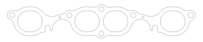 MLS Exhaust Gaskets .030 SBC w/SB2 Heads