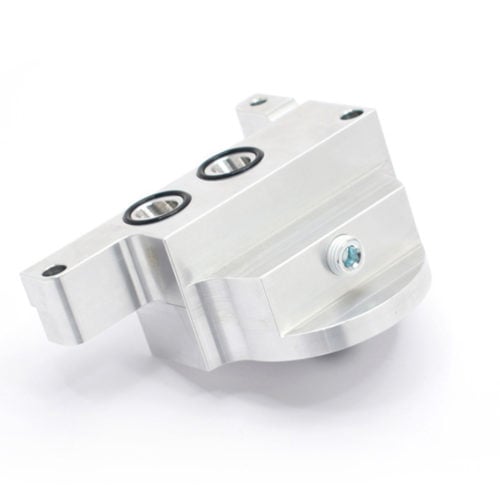Spin-On Oil Filter Mount - GM LS Pan Mounted
