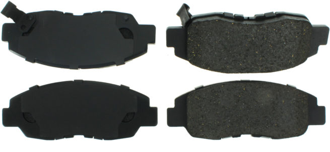 Posi-Quiet Ceramic Brake Pads with Shims and Har