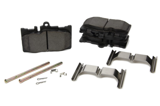 Posi-Quiet Ceramic Brake Pads with Shims and Har