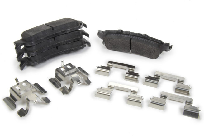 Posi-Quiet Extended Wear Brake Pads with Shims a