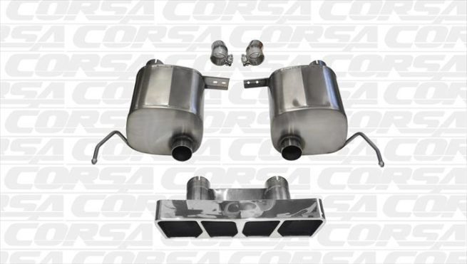 14-  Corvette 6.2L Xtrem Valve-Back Exhaust Kit