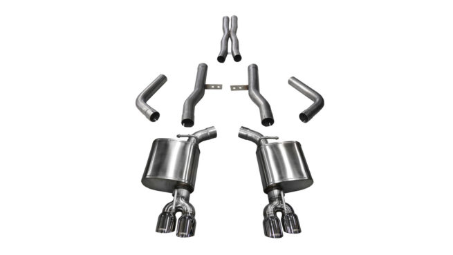 15-  Challenger 6.4L Cat Back Exhaust System