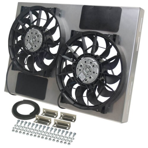 Dual RAD Fan w/Alum Shroud Assembly