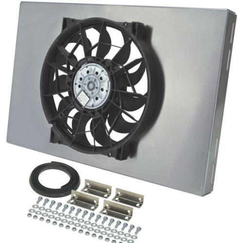 RAD Fan w/Alum Shroud Assembly