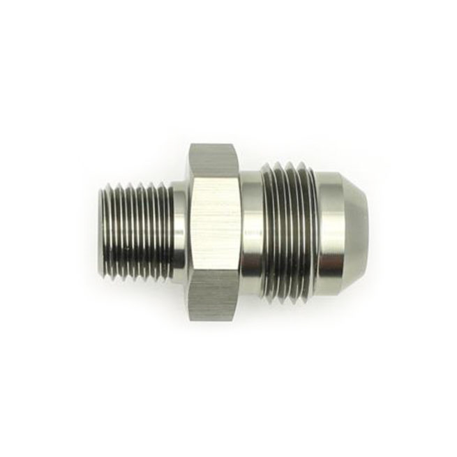 #8 Male Flare to 1/4-NPT Male Adapter Fitting