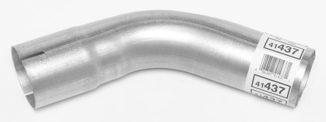 45 Bend Aluminized 2.5id x 2.5od 4in Radius