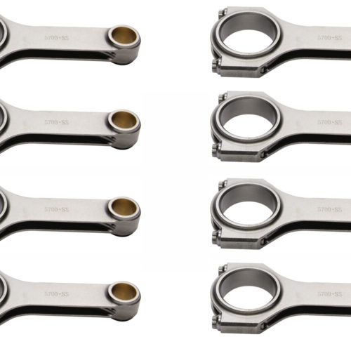 SBC 4340 Forged H-Beam Rods 5.700