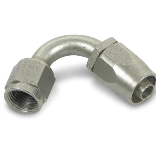 6an 120-Deg Hose End Stainless Steel