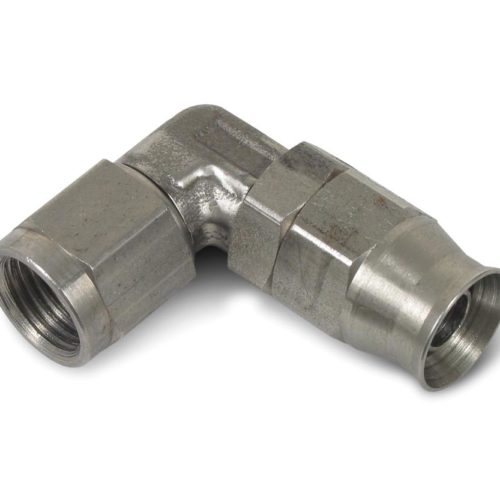 #3 SS 90 Deg TFE Hose End