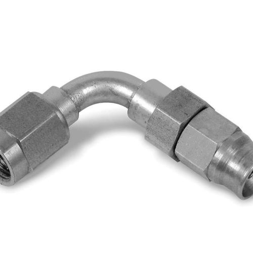 #3 SS 90 Deg TFE Hose End