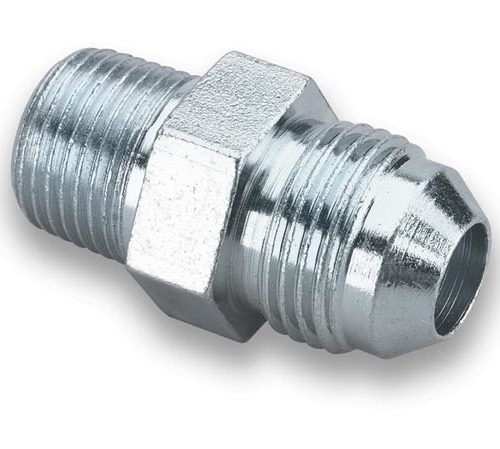 #4 Male to 1/4in NPT Str Fitting