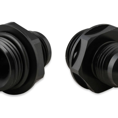 8an Oil Cooler Adapter 2pk - Black