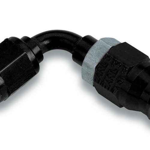 #4 90 Deg Alum TFE Hose End Ano-Tuff