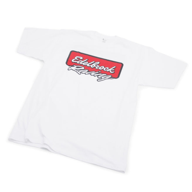 T-Shirt White - Large w/Racing Logo