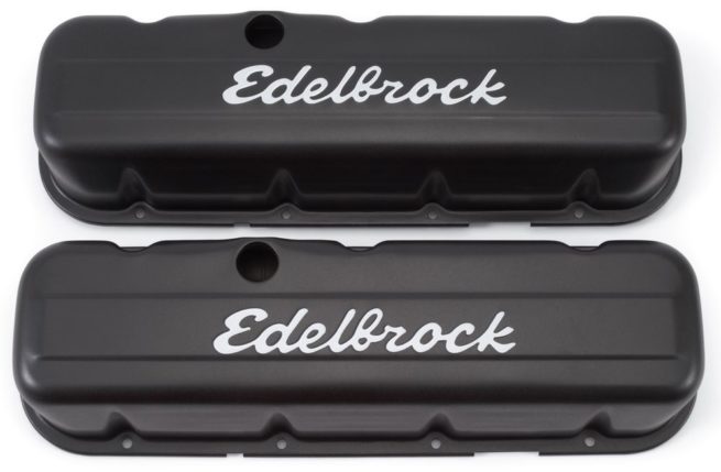 Signature Series Valve Covers - BBC Tall Black