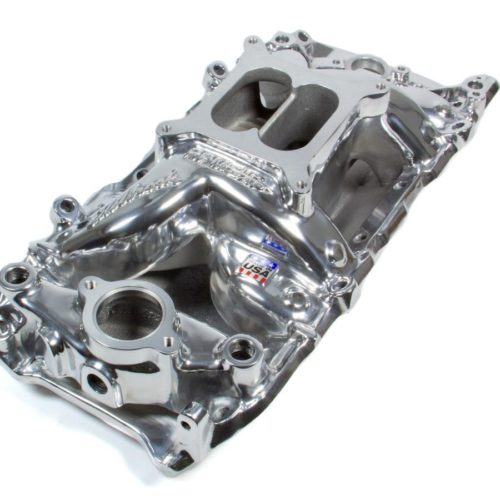 BBC Performer RPM A/G Manifold- O/P- Polished