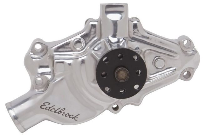 SBC Water Pump - Short  Polished