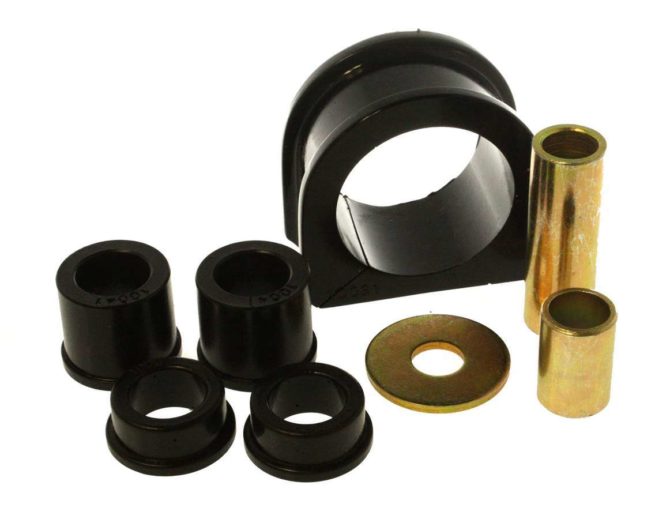 Rack & Pinion Bushing Set Black