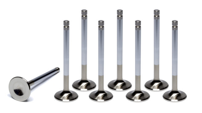 SBC C/P HS 1.500 Exhaust Valves 4.910 OAL