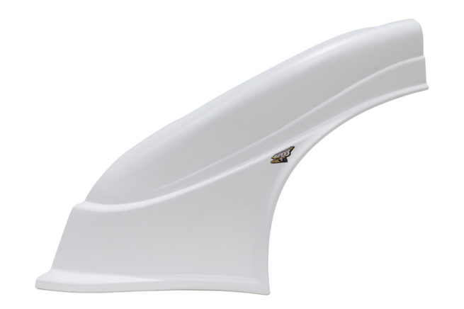 MD3 Plastic Dirt Fender White New Style