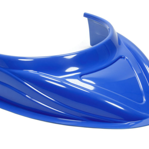 MD3 Hood Scoop 5in Tall Flat Chevron Blue