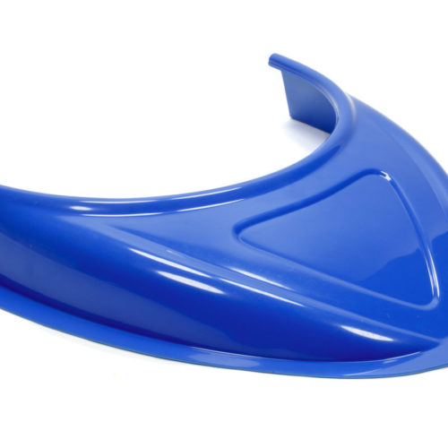 MD3 Hood Scoop 3in Tall Flat Chevron Blue