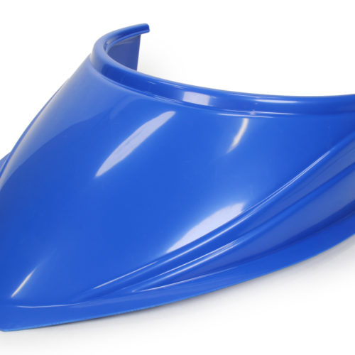 MD3 Hood Scoop 5in Tall Curved Chevron Blue