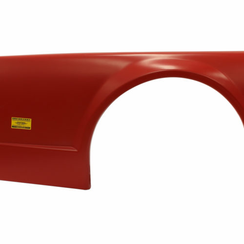 2019 LM Plastic Quarter Panel Red Right