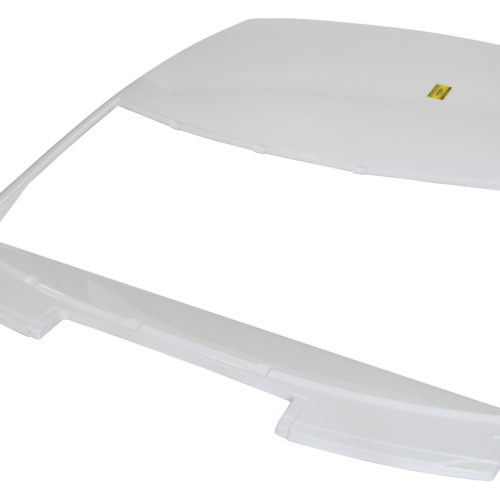 2019 LM Composite Front Greenhouse White