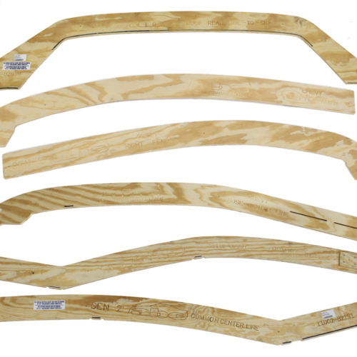2019 LM Body Template Set Chevrolet Wood