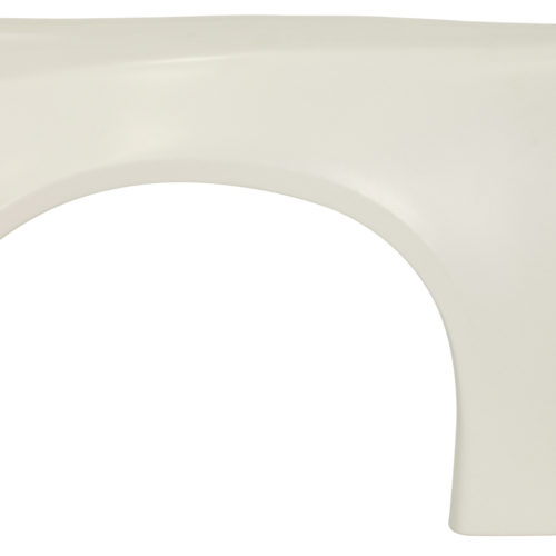 2019 Truck Fender Molded Plastic White Left