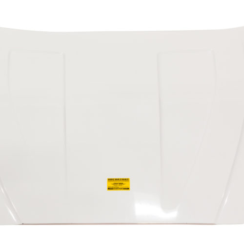 2019 Truck Hood White Composite