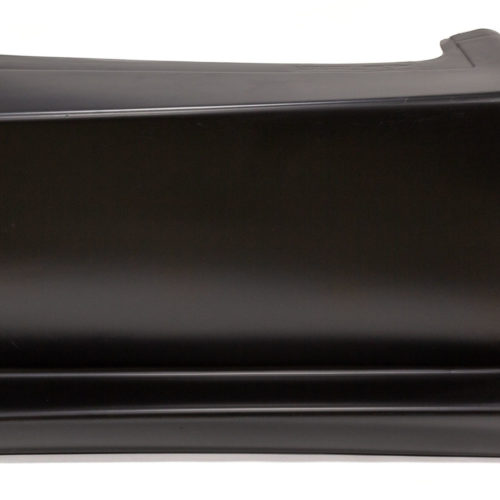 Bumper Cover Rear Truck Black Right Side