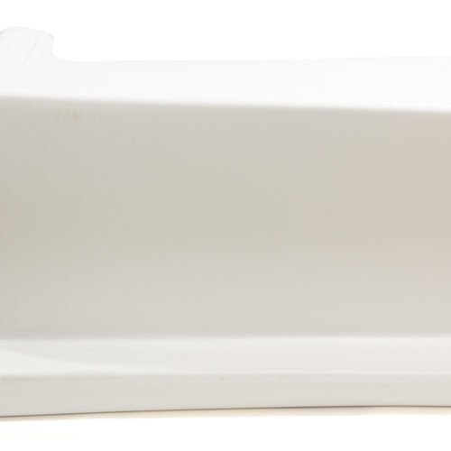 Bumper Cover Rear Truck White Left Side