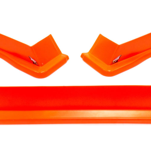 Modified Aero Valance 3pc. Fluorescent Red