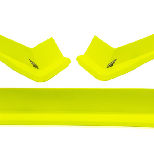 Modified Aero Valance 3pc. Fluorescent Yellow
