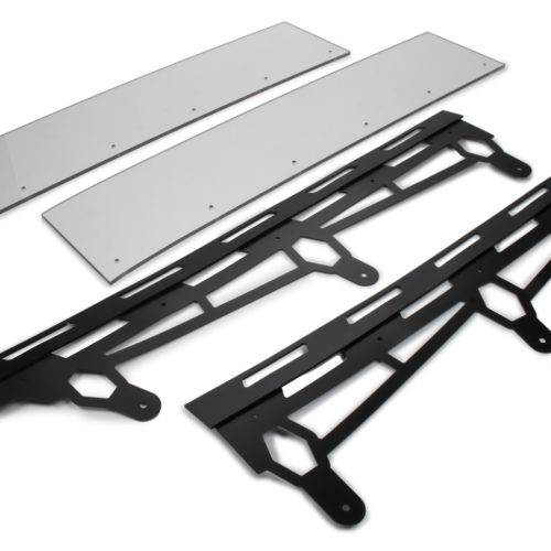 ABC Spoiler 6.5in x 60in 90 Degree Black