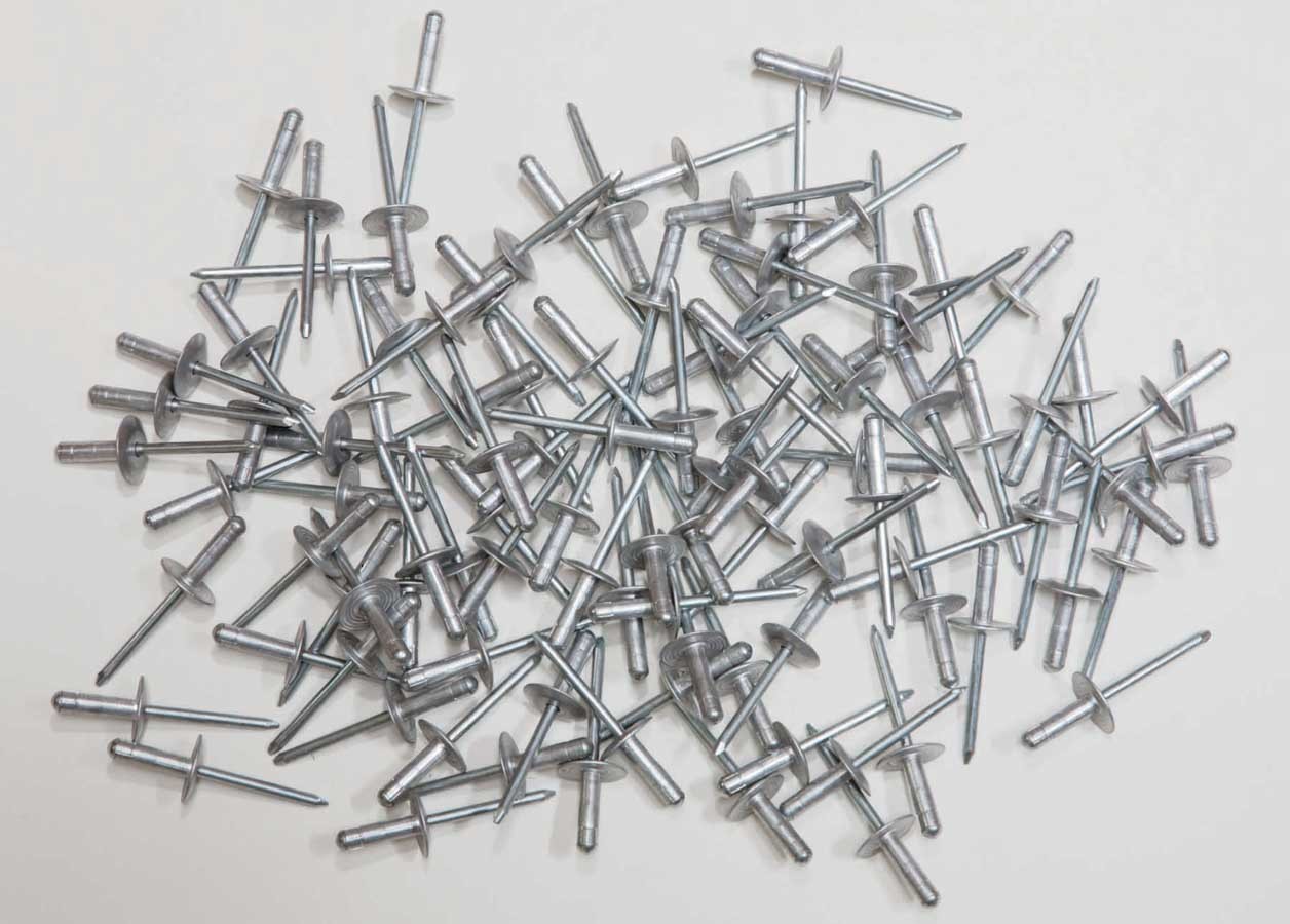 Large Head Rivet Silver 100pc 3/16in - RV Parts Express - Specialty RV ...