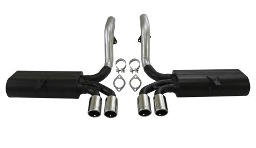 Axle-Back Exhaust Kit - 97-04 Corvette 5.7L