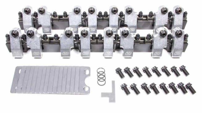 SBC Shaft Rocker Arm Kit - 1.5/1.5 Ratio