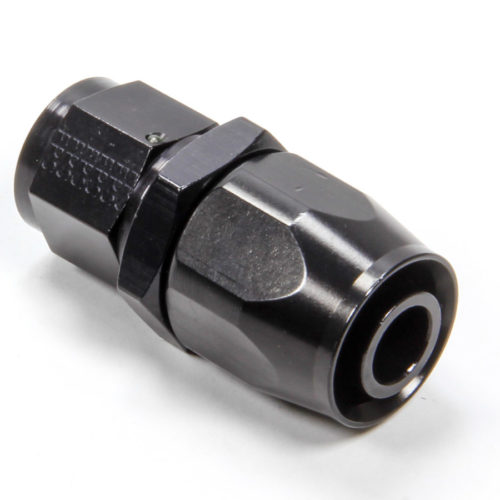 Hose Fitting  #10 Str. to #12 Hose Black
