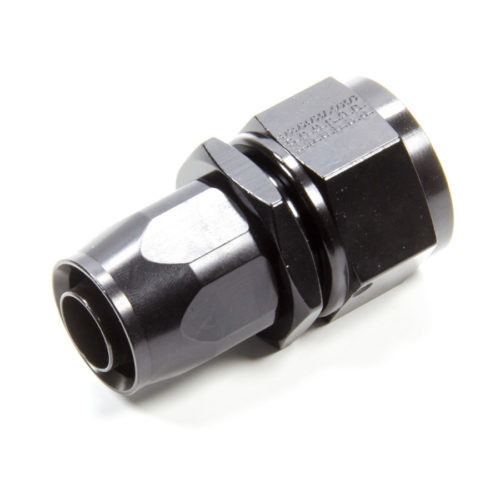 Hose Fitting #16 Str. to #12 Hose Black