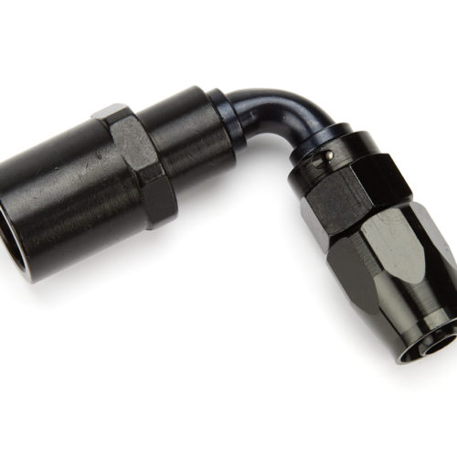 Quick Disconnect Hose End 6an 90-Deg to 3/8