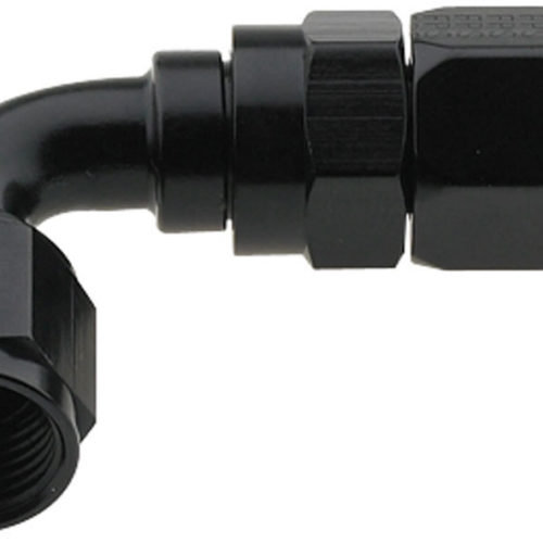 Hose Fitting #12 90 Deg Pro-Flow Black