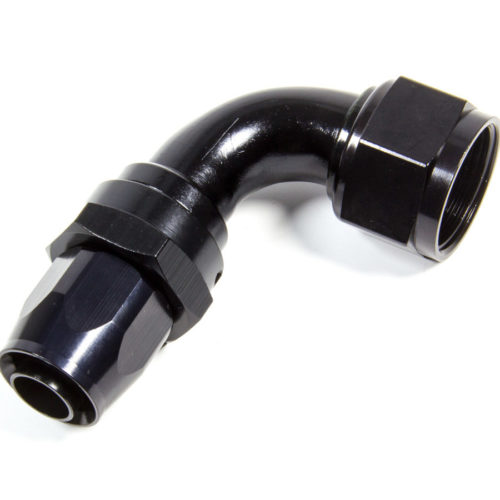 Hose Fitting #16 90 Deg. to #12 Hose Black