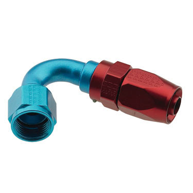 Hose Fitting #6 120 Deg. To #8 Hose